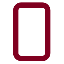 Rectangle Vertical icon