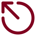 Arrow Up Left From Circle icon