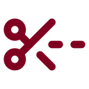 Scissors Line Dashed icon