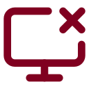 Screen Share Off icon