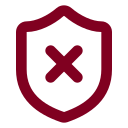 Shield Close icon