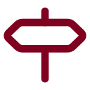 Signpost icon