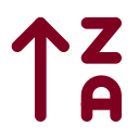 Arrow Up ZA icon