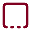 Square Dashed Bottom icon