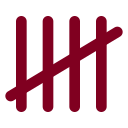 Tally 5 icon