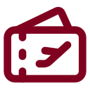 Tickets Plane icon