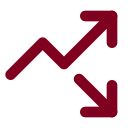 Trending Up Down icon