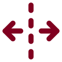 Unfold Horizontal icon