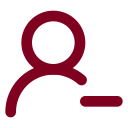 User Minus 2 icon