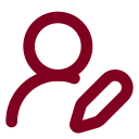 User Round Pen icon