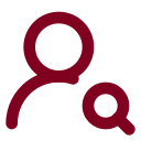 User Round Search icon