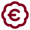 Badge Euro icon