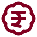 Badge Indian Rupee icon