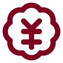 Badge Japanese Yen icon