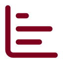 Bar Chart Horizontal icon