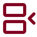 Between Horizonal End icon