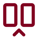Between Vertical End icon