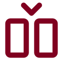 Between Vertical Start icon