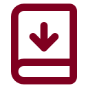 Book Down icon