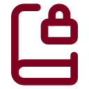 Book Lock icon