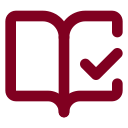 Book Open Check icon
