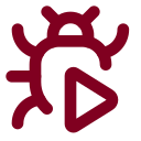 Bug Play icon