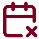 Calendar X 2 icon