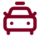 Car Taxi Front icon