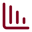 Chart Column Decreasing icon