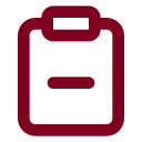 Clipboard Minus icon