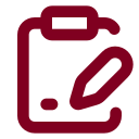 Clipboard Pen Line icon