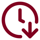 Clock Arrow Down icon