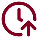 Clock Arrow Up icon