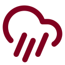 Cloud Rain Wind icon