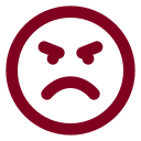 Angry icon