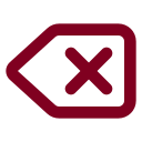 Delete icon