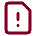File Warning icon