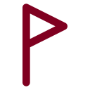 Flag Triangle Right icon