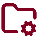 Folder Cog icon