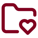 Folder Heart icon