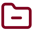 Folder Minus icon