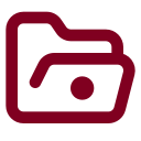 Folder Open Dot icon