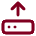 Hard Drive Upload icon