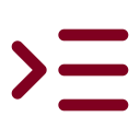 Indent icon
