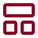 Layout Panel Top icon
