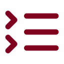 List Collapse icon