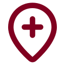 Map Pin Plus Inside icon