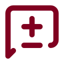 Message Square Diff icon