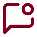 Message Square Dot icon