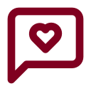 Message Square Heart icon